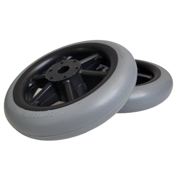 Leisure Lift Wheelchair 1 Pr 5 x1 Anti Tip Wheels - Picture 1 of 4